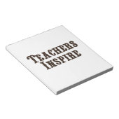 先生はインスパイア ノートパッド (アングル)