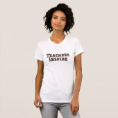 先生はインスパイア Tシャツ (正面フル)