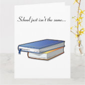 先生はクラスからすぐに大きなカードを得る カード (黄色い花)