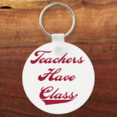 先生はクラスが赤 キーホルダー (正面)