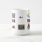 先生はクラスとのそれをします コーヒーマグカップ (中央)