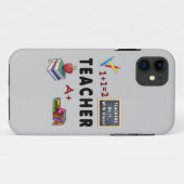 先生はクラスとのそれをします Case-Mate iPhoneケース (裏面(横))