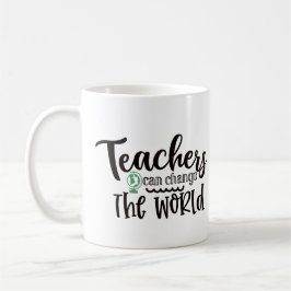 先生は世界を変えることができる コーヒーマグカップ