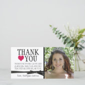 先生は写真との感謝していしています サンキューカード (スタンド正面)