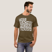 先生は十分なアンチガンオレンジを持っている Tシャツ (正面フル)