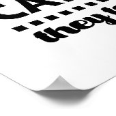 先生は実在英雄だ。引用文 |タイポグラフィアート ポスター (角)