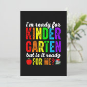 先生は幼稚園の準備ができている 招待状 (スタンド正面)