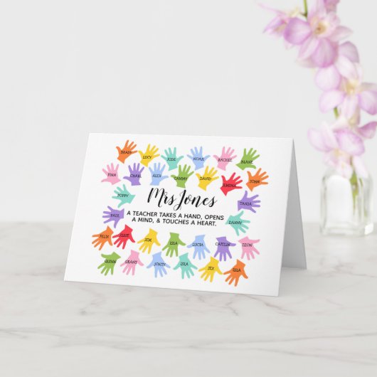 先生は手を取り、心を開く&touch カード (蘭)