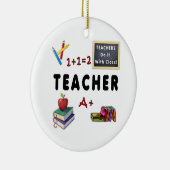 先生は授業でやる セラミックオーナメント (右)