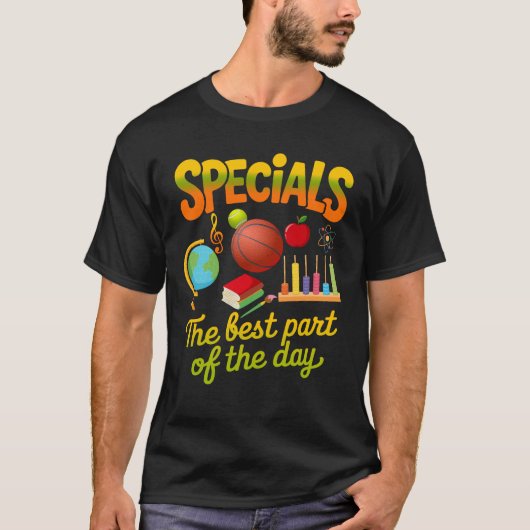 先生は最高の日のスペシャルの一部 Tシャツ (正面)
