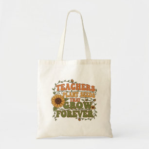 先生は永遠にヒマワリに成長する種子 トートバッグ