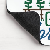 先生は永遠に成長する植物の種子先生 マウスパッド (コーナー)