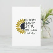 先生は永遠に成長する植物の種子引用文 シーズンカード (スタンド正面)