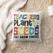 先生は永遠に成長する種を植える クッション (ブランケット)