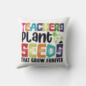 先生は永遠に成長する種を植える クッション (裏面)