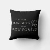 先生は永遠に成長する種を植える クッション (裏面)