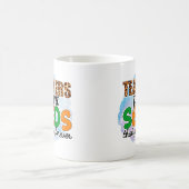 先生は永遠に成長する種を植える コーヒーマグカップ (中央)