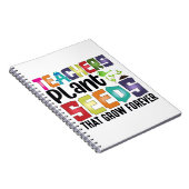 先生は永遠に成長する種を植える ノートブック (右側)