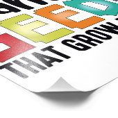 先生は永遠に成長する種を植える フォトプリント            (角)