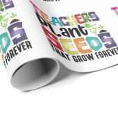 先生は永遠に成長する種を植える ラッピングペーパー (ロールコーナー)