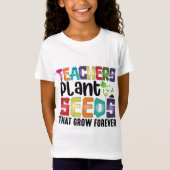 先生は永遠に成長する種を植える Tシャツ (正面)