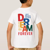 先生は永遠に続く種を植える Tシャツ (裏面)