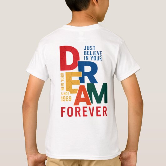 先生は永遠に続く種を植える Tシャツ (裏面)