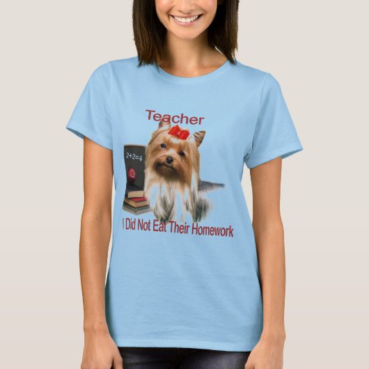 先生は無食べい Tシャツ (正面)