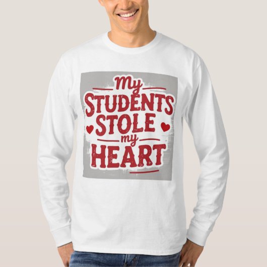 先生は生徒を愛する Tシャツ (正面)
