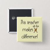 先生は相違のTシャツおよびギフトを作ります 缶バッジ (正面&裏面)