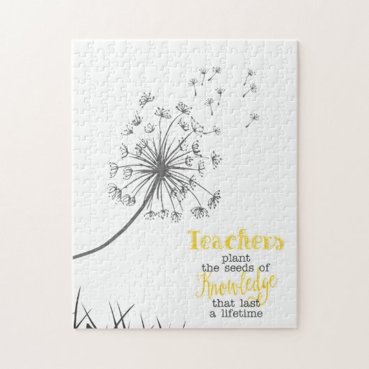 先生は知識の種を植える ジグソーパズル (縦)