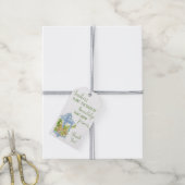 先生は種を植える多肉性のランタン ギフトタグ (より糸付き)