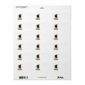 先生は脳忍者 ラベル (フルシート)