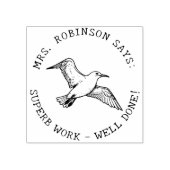 先生は自分のアルバトロスの素晴らしい作品を作る ラバースタンプ (インプリント)