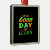 先生は良い日学だ メタルオーナメント (右)