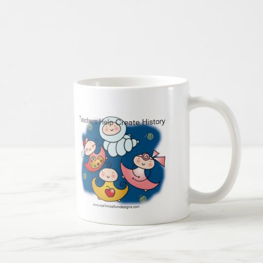 先生は4月McCallumまでにマグを作成します コーヒーマグカップ (右)