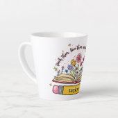 先生へのギフト カフェラテマグ (左アングル)