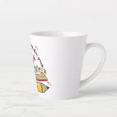 先生へのギフト カフェラテマグ (右)