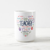 先生へのギフト コーヒーマグカップ (中央)