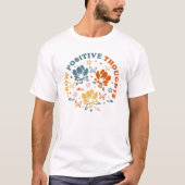 先生へのポジティブな思考の贈り物 Tシャツ (正面)