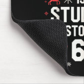 先生へのユーモア 6-7 67 六 七 面白い 先生 クリスマス マウスパッド (コーナー)