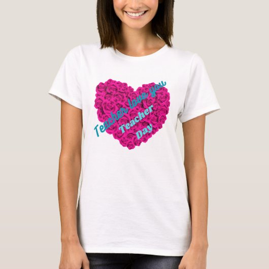 先生への心の風船 Tシャツ (正面)