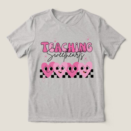 先生への愛を伝える先生Tシャツ トライブレンドＴシャツ (デザイン正面)