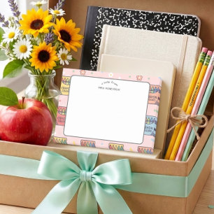 先生への感謝のクレヨンパターン ポストイット