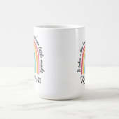 先生への感謝の気持ち 大きな心を持って コーヒーマグカップ (中央)