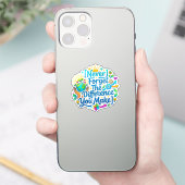 (先生への感謝の贈り物) あなたは違いを生み出している シール (スマートフォン)