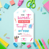 先生への感謝を伝えるギフトタグ How Sweet It Is ギフトタグ