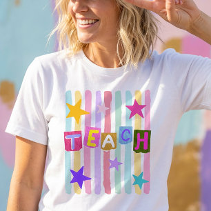 先生への感謝を伝えるモダンなギフト トライブレンドTシャツ