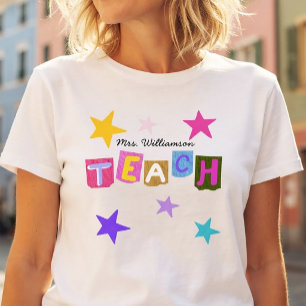 先生への感謝を伝えるモダンなギフト トライブレンドTシャツ