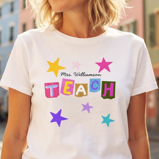 先生への感謝を伝えるモダンなギフト トライブレンドTシャツ